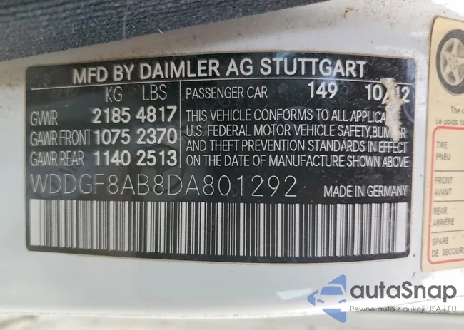 WDDGF8AB8DA801292: 79253335