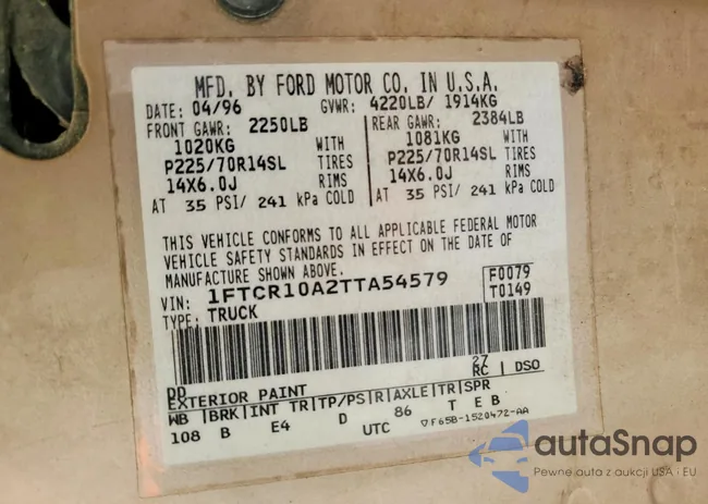 1FTCR10A2TTA54579: 46943356