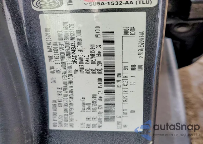 3FADP4BJ3JM123175: 79256165