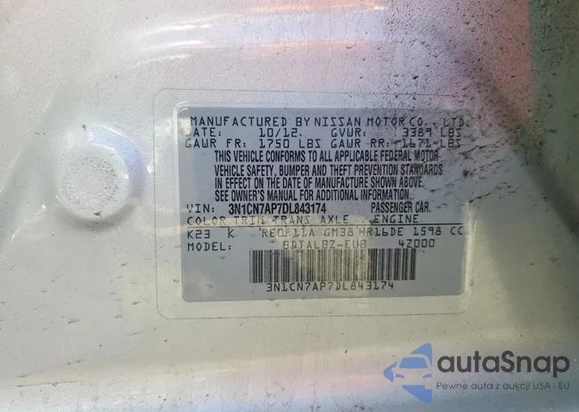 3N1CN7AP7DL843174: 41799516