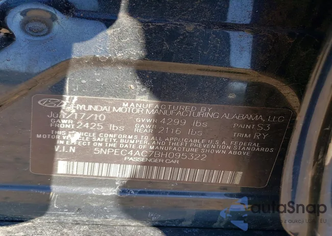 5NPEC4AC7BH095322: 45475986