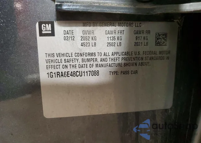 1G1RA6E48CU117088: 79751935