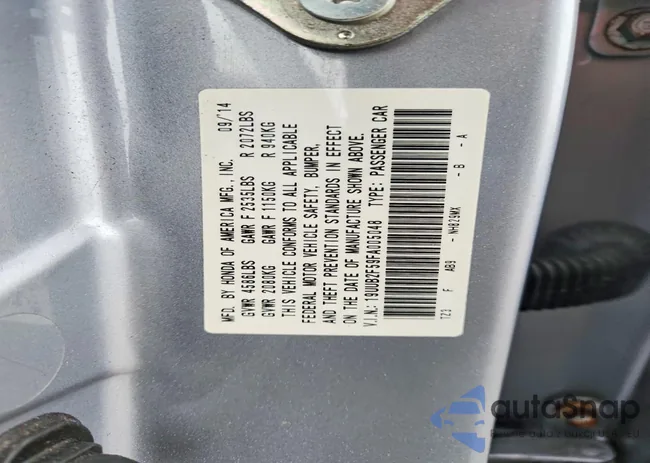 19UUB2F59FA005048: 79790865