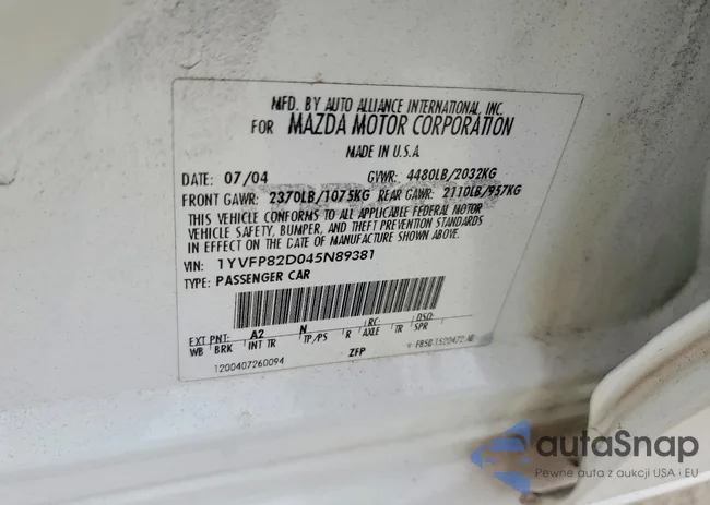 1YVFP82D045N89381: 45639656