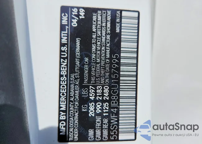 55SWF4JB8GU157995: 41666776