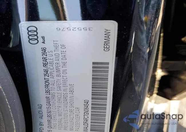 WAUDFAFC7GN064540: 45870576