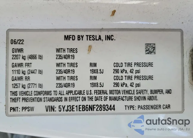 5YJ3E1EB6NF289344: 41992356