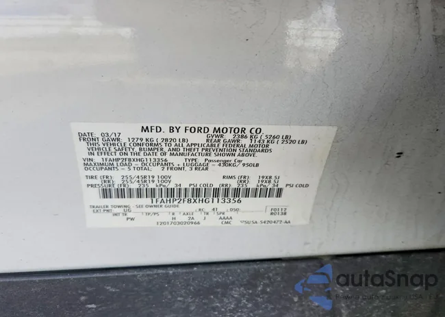 1FAHP2F8XHG113356: 45978316