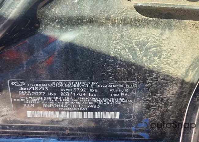 5NPDH4AE1DH367493: 45510586