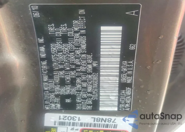 5TDJY5G1XAS038052: 41753276