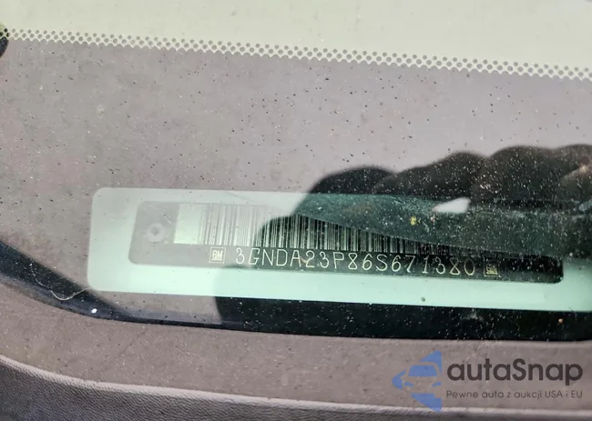 3GNDA23P86S671380: 79016625