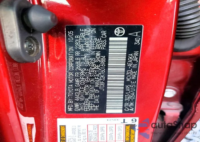 JTDBF32K760169884: 79650135