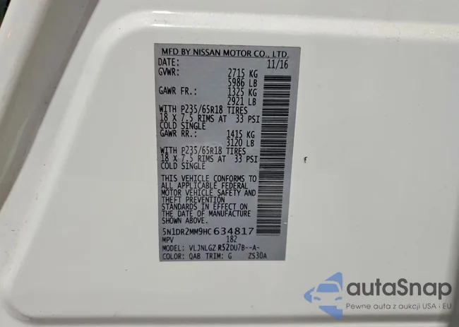 5N1DR2MM9HC634817: 46315786