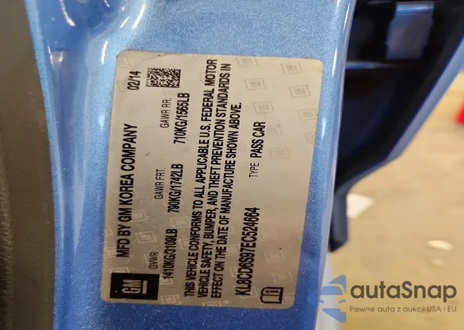 KL8CD6S97EC524664: 79925585