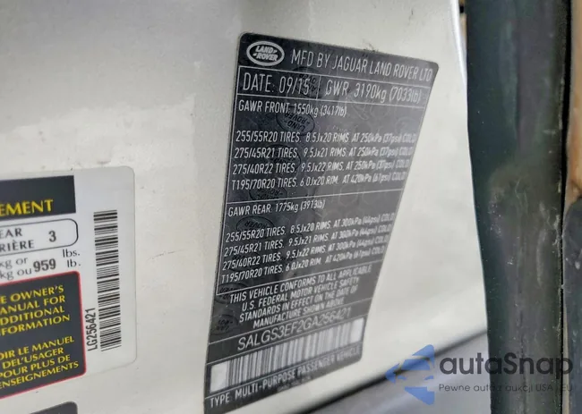 SALGS3EF2GA256421: 79847695