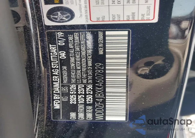 WDDZF4JBXKA607829: 42051266