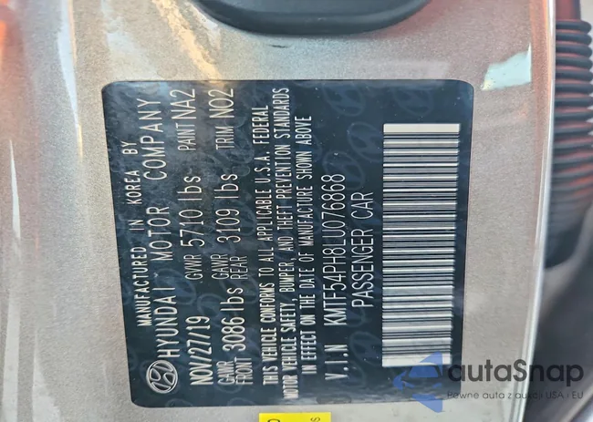 KMTF54PH8LU076868: 45673646