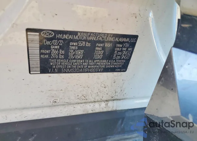 5NMS2DA11PH001749: 41619356