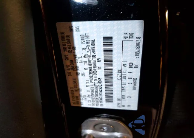 1FMCU9GN2SUB33065: 46285806