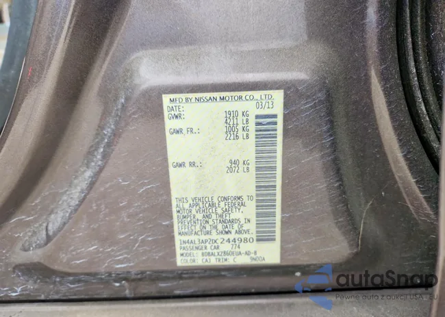 1N4AL3AP2DC244980: 79555835