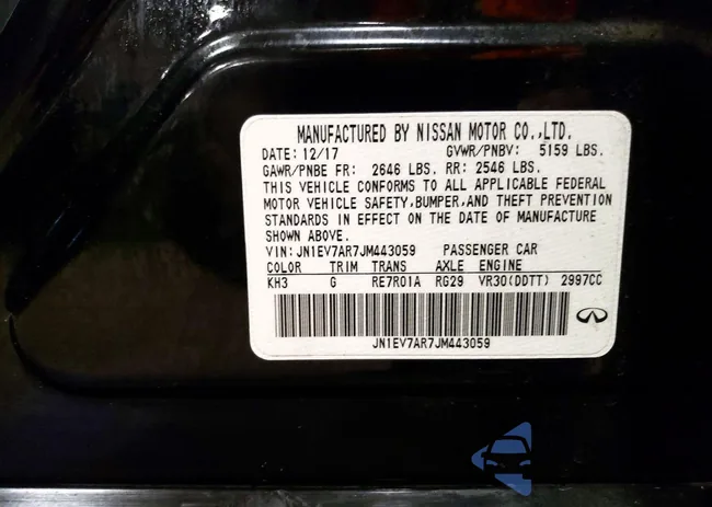 JN1EV7AR7JM443059: 45815426