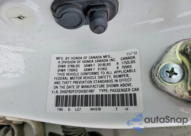 2HGFB2F57DH501487: 45911016