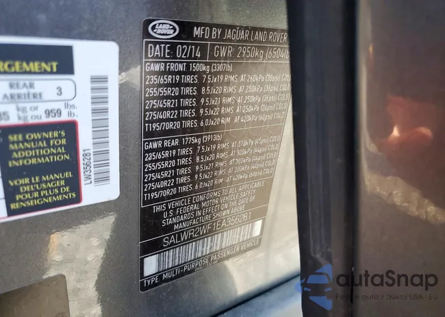 SALWR2WF1EA356281: 78249855