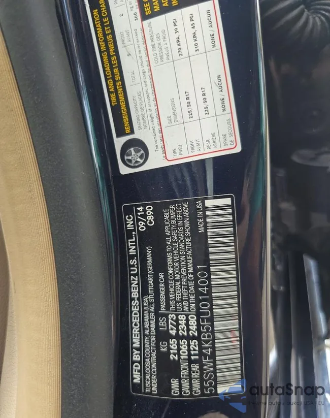 55SWF4KB5FU014001: 45564176