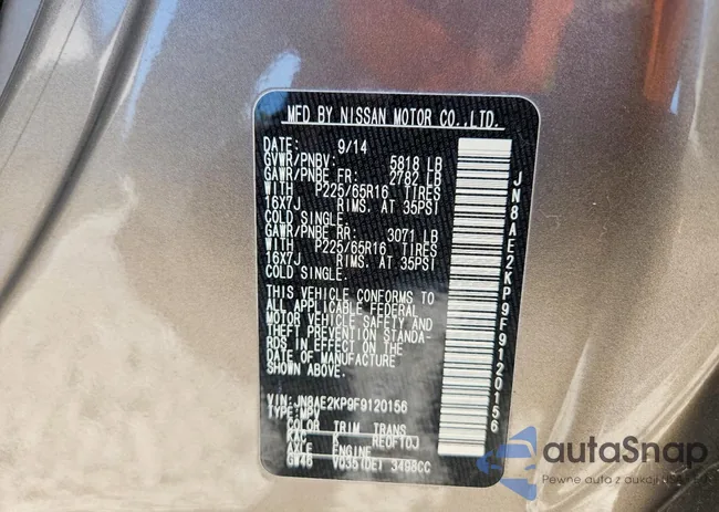 JN8AE2KP9F9120156: 46715996