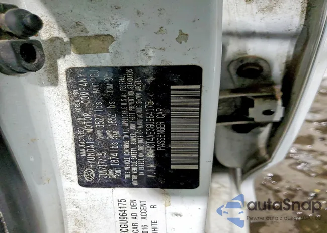 KMHCT4AE3GU964175: 41972386