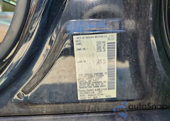 1N4AL3AP9FC446248: 78702575