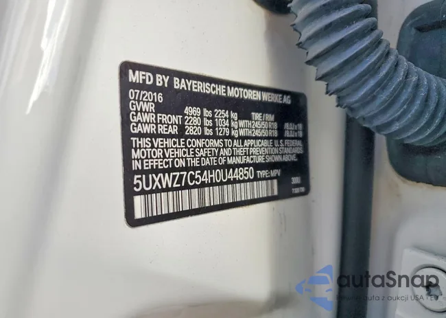 5UXWZ7C54H0U44850: 79077385