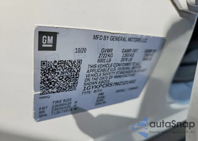 1GYKPCRS7MZ121453: 45846496