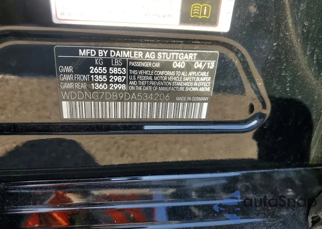 WDDNG7DB9DA534206: 79120735