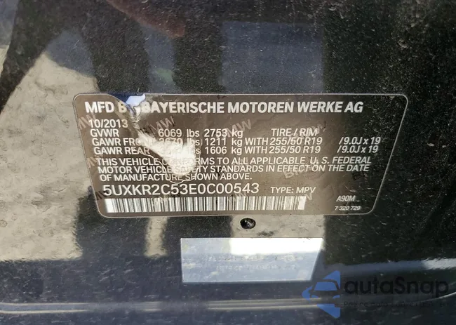 5UXKR2C53E0C00543: 45473916