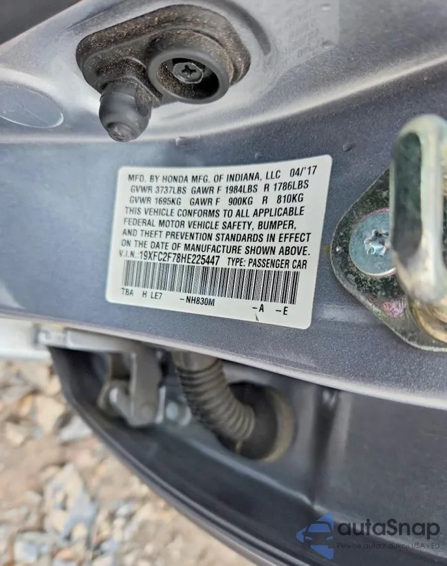 19XFC2F78HE225447: 45793296