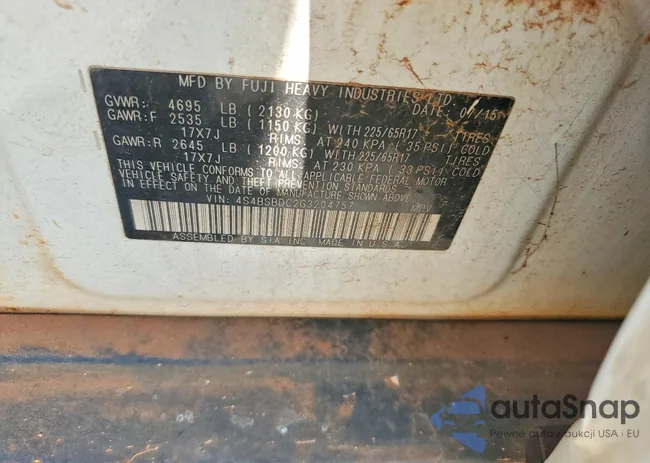 4S4BSBDC2G3204757: 45624636