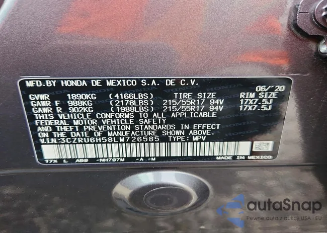 3CZRU6H58LM726585: 41718136