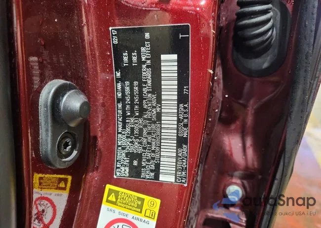 5TDDZRFHXHS388081: 76568485