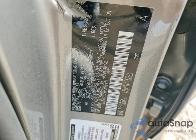 2T2KGCEZXRC050433: 46155286