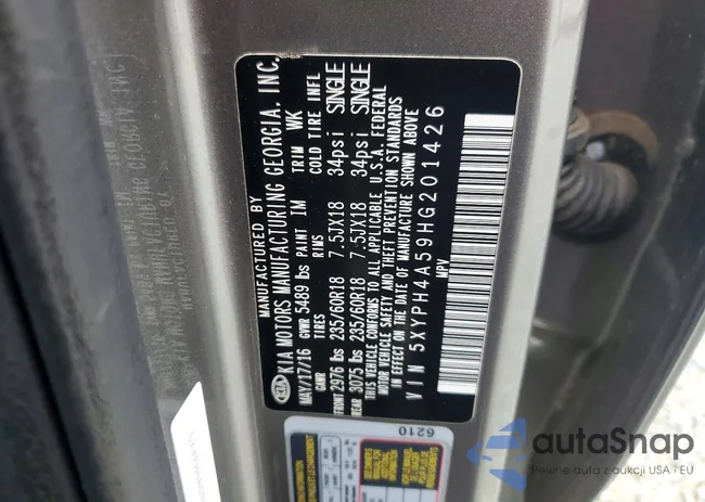 5XYPH4A59HG201426: 79620075