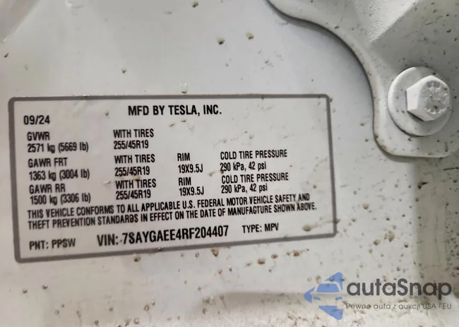 7SAYGAEE4RF204407: 77400585