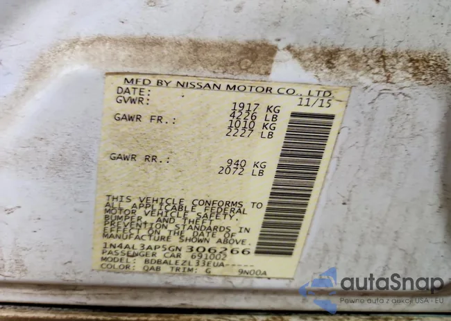 1N4AL3AP5GN306266: 41880736