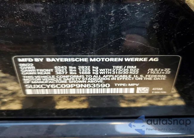 5UXCY6C09P9N63590: 42047896