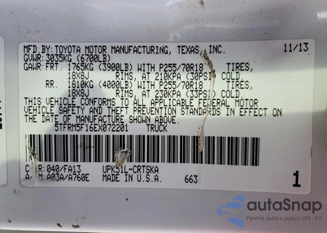 5TFRM5F16EX072201: 79369085