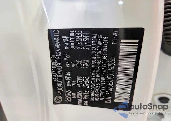 5NMJB3DE0TH625265: 79576685