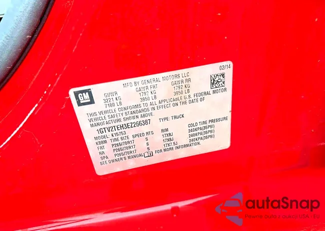 1GTV2TEH3EZ266387: 79840995