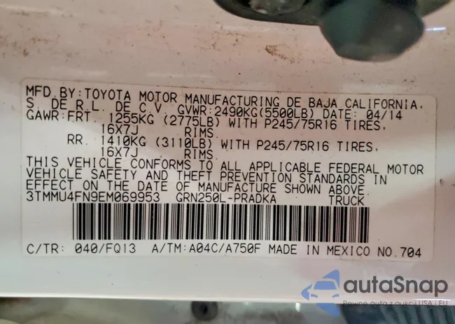 3TMMU4FN9EM069953: 45481016