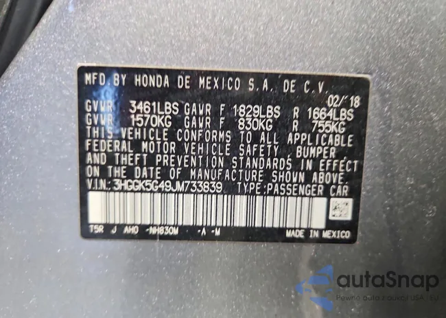 3HGGK5G49JM733839: 79717045