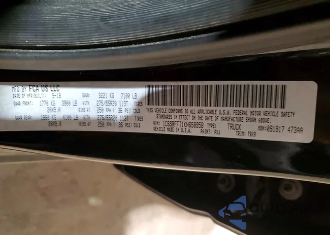 1C6SRFFT1KN658958: 79079155